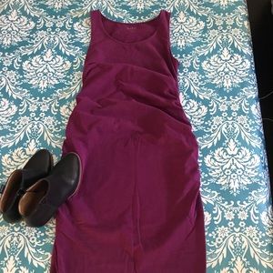 Magenta Maternity dress